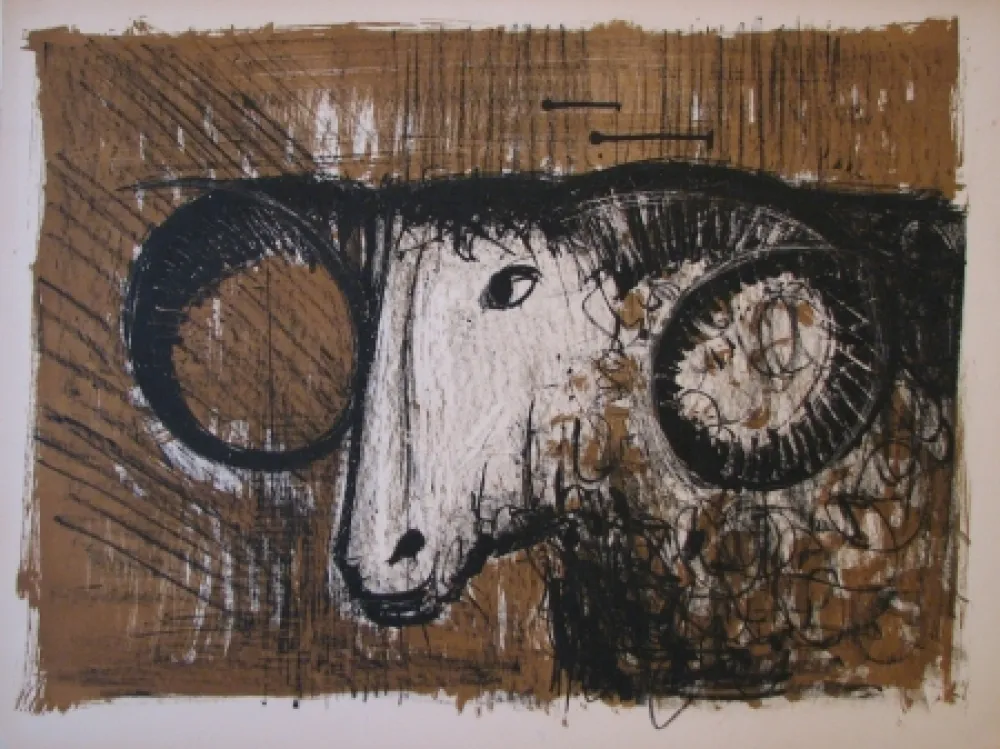 Литография Buffet - Bélier