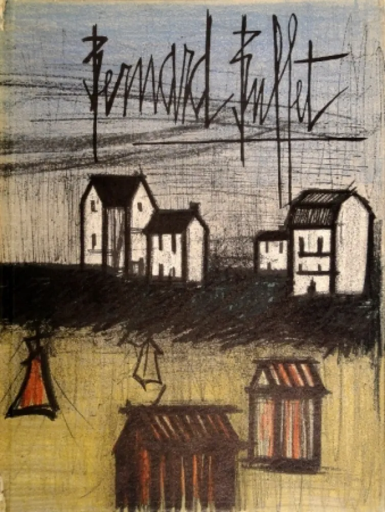 Иллюстрированная Книга Buffet - Bernard Buffet. Werkverzeichnis der Lithographien. 1952-1966. 