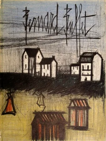 Иллюстрированная Книга Buffet - Bernard Buffet. Werkverzeichnis der Lithographien. 1952-1966. 