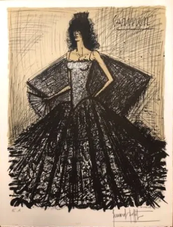 Литография Buffet - Carmen