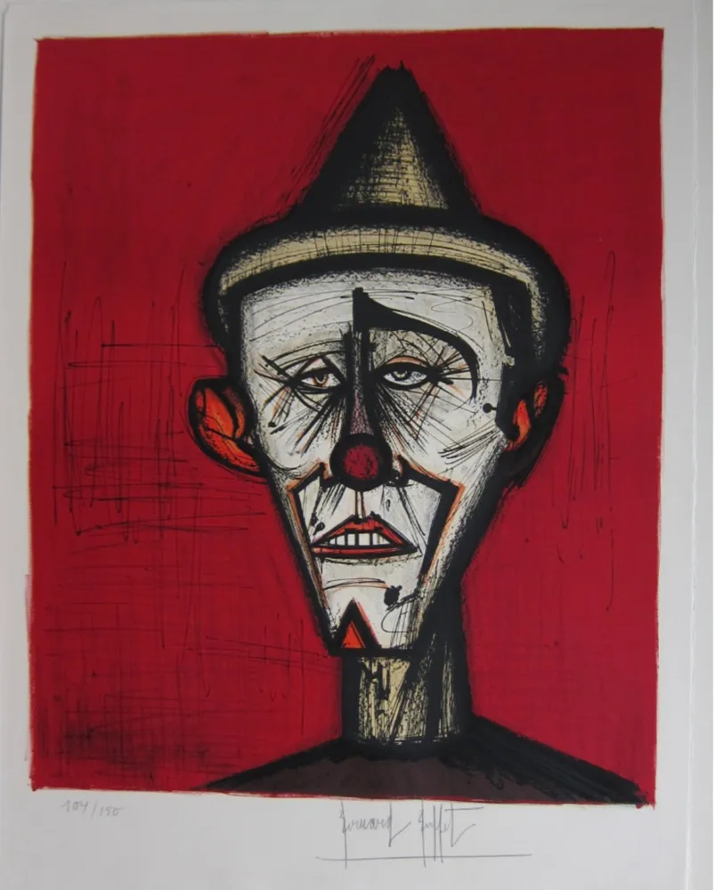 Литография Buffet - Clown