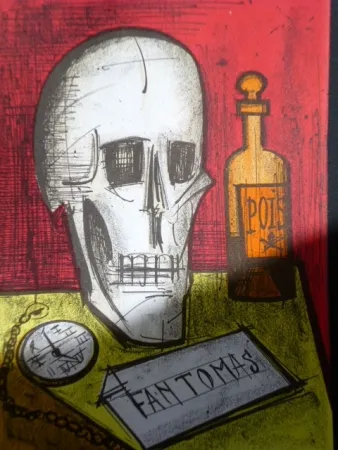 Литография Buffet - Fantomas