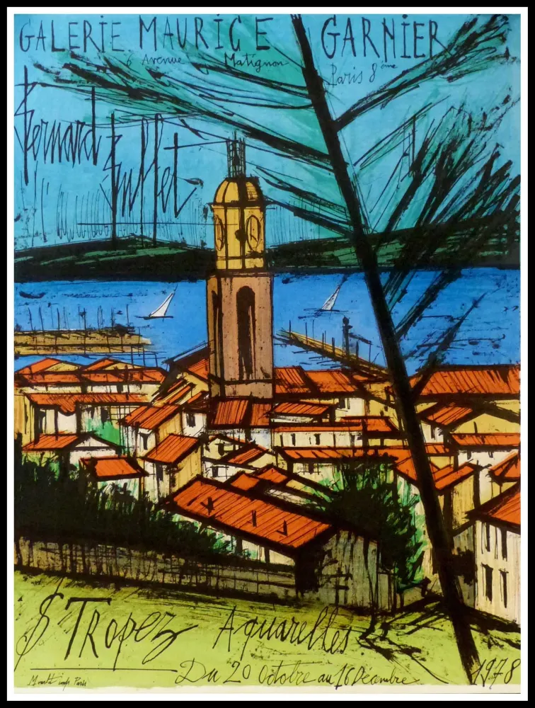 Афиша Buffet -  GALERIE MAURICE GARNIER - SAINT TROPEZ