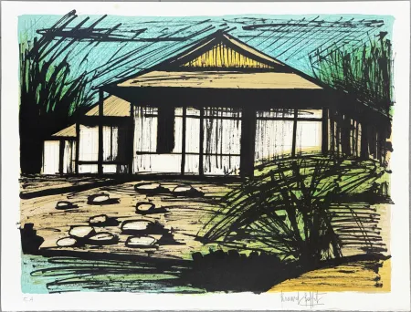 Литография Buffet - Katsura Rikyu-Kyoto