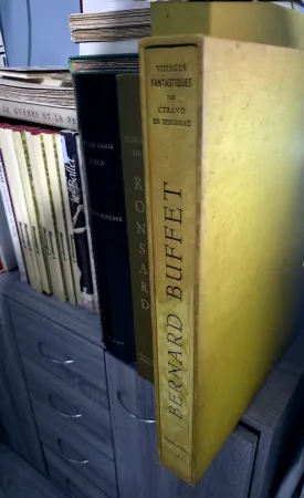 Офорт Buffet - Le Voyages Fantastiques 1958