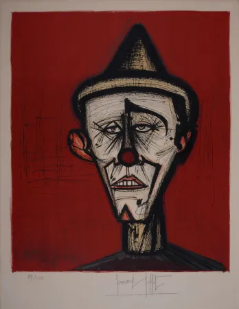 Литография Buffet - Mon Cirque, 1968 - Hand-signed!