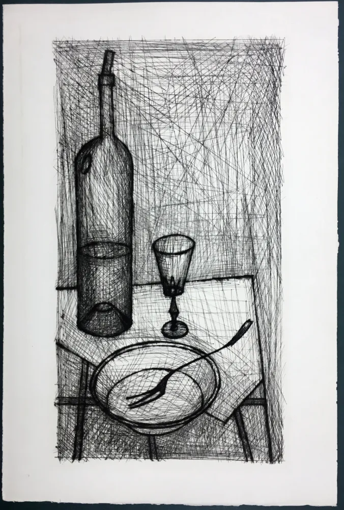 Офорт Buffet - Nature morte pour Recherche de la Purété (1953)