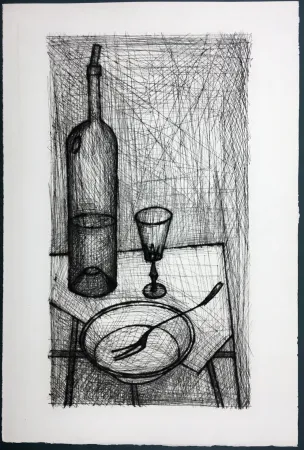 Офорт Buffet - Nature morte pour Recherche de la Purété (1953)