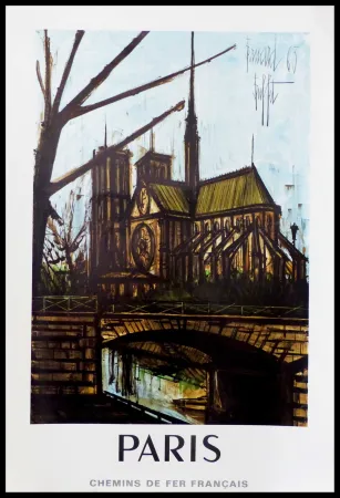 Гашение Buffet - PARIS NOTRE DAME