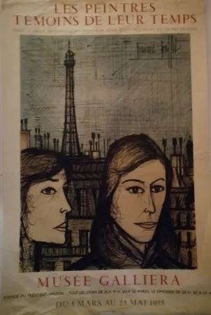 Афиша Buffet - Peintres témoins de leur temps - 1958