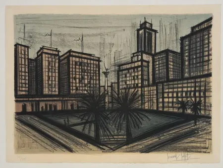 Литография Buffet - San Francisco 