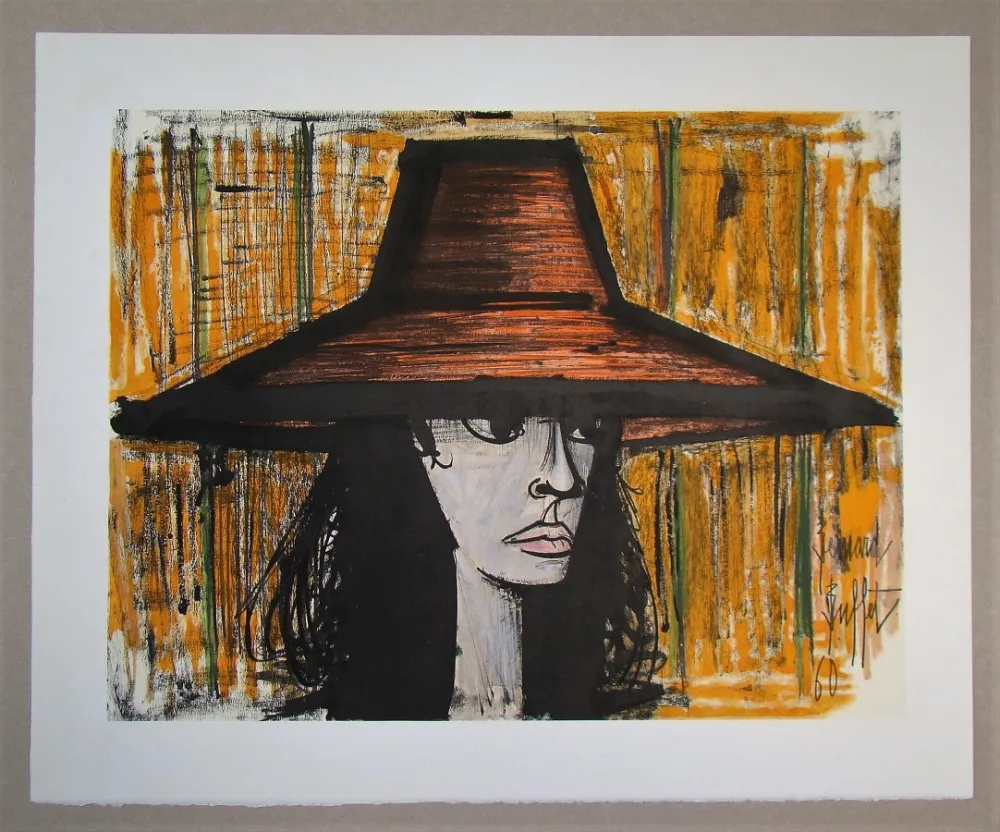 Литография Buffet - Starlette, 1960