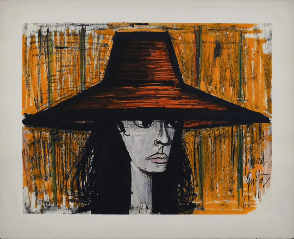 Литография Buffet - Starlette, 1960 - Hand-numbered!