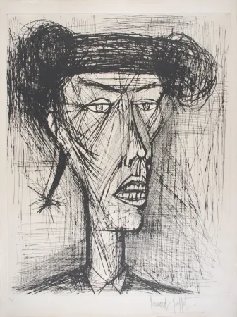 Гравюра Сухой Иглой Buffet - Torero II