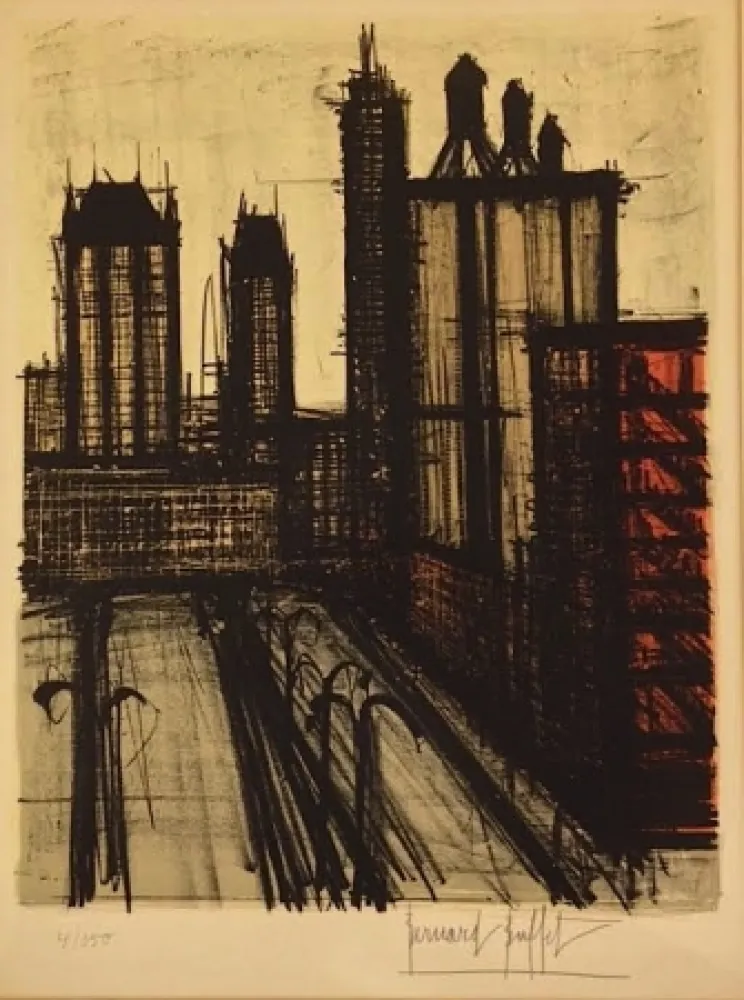 Литография Buffet - Twentieth Century America  l