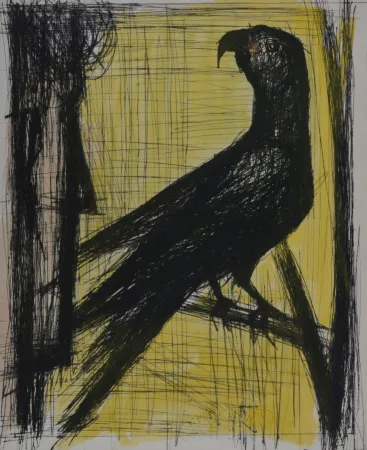 Гравюра Buffet - Voyages fantastiques de Cyrano de Bergerac, 1958