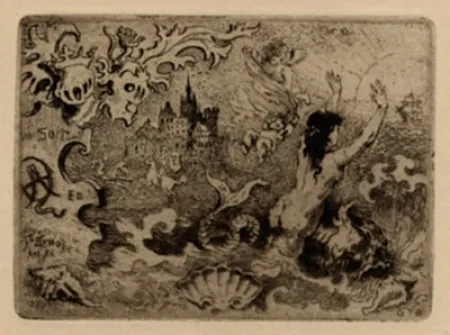 Иллюстрированная Книга Buhot - Le diable amoureux