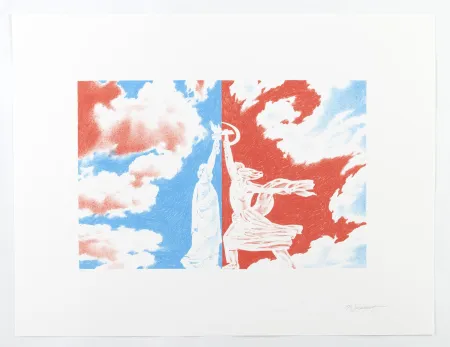 Сериграфия Bulatov - Portfolio «Aufbruch aus Moskau»