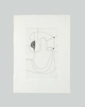 Гравюра Burri - Acquaforte 1