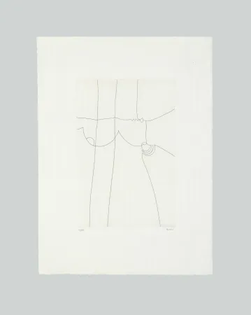 Гравюра Burri - Acquaforte 3