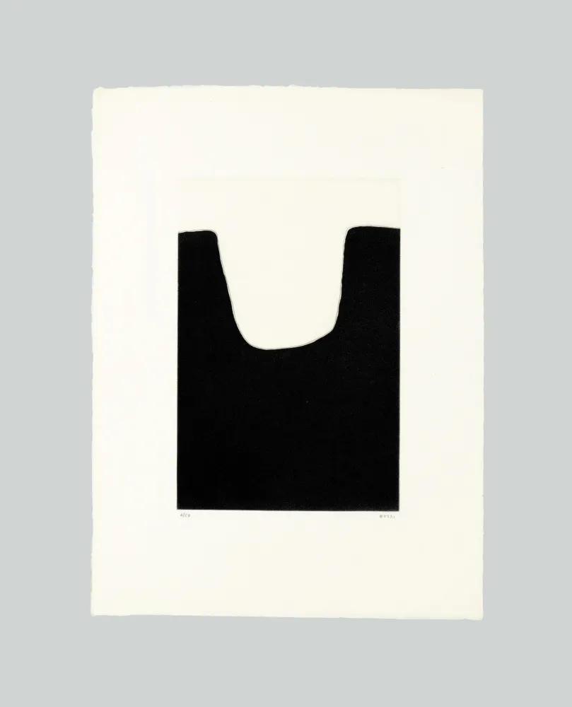 Гравюра Burri - Acquaforte 7