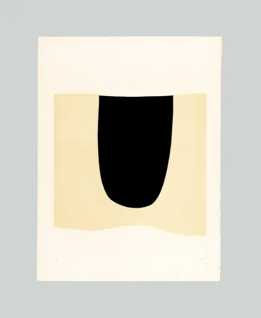 Гравюра Burri - Bianchi e neri I-D