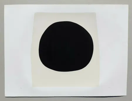 Литография Burri - Bianchi e neri I - Tavola F