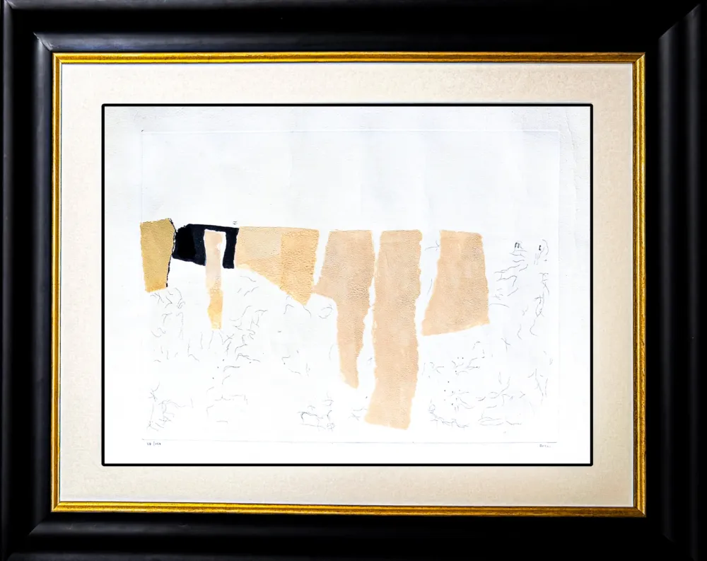 Офорт Burri - Muffa