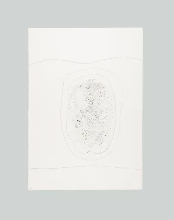 Офорт Burri - Puntasecca 2