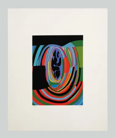 Сериграфия Burri - Serigrafia 1-B