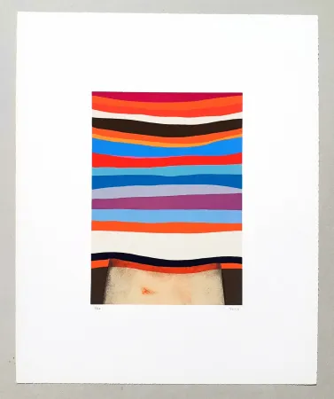 Сериграфия Burri - Serigrafia 1-D