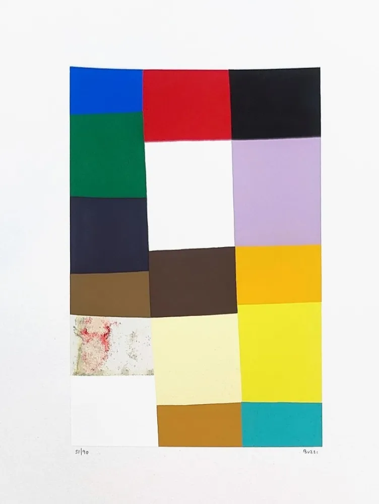 Сериграфия Burri - Serigrafia 2