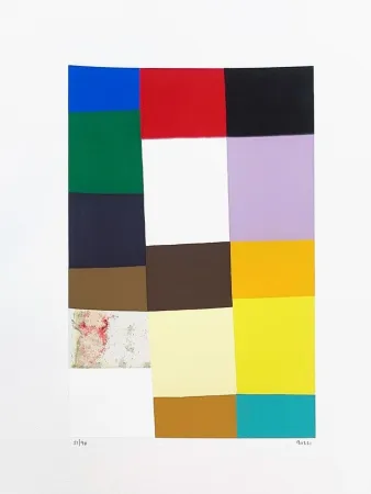 Сериграфия Burri - Serigrafia 2