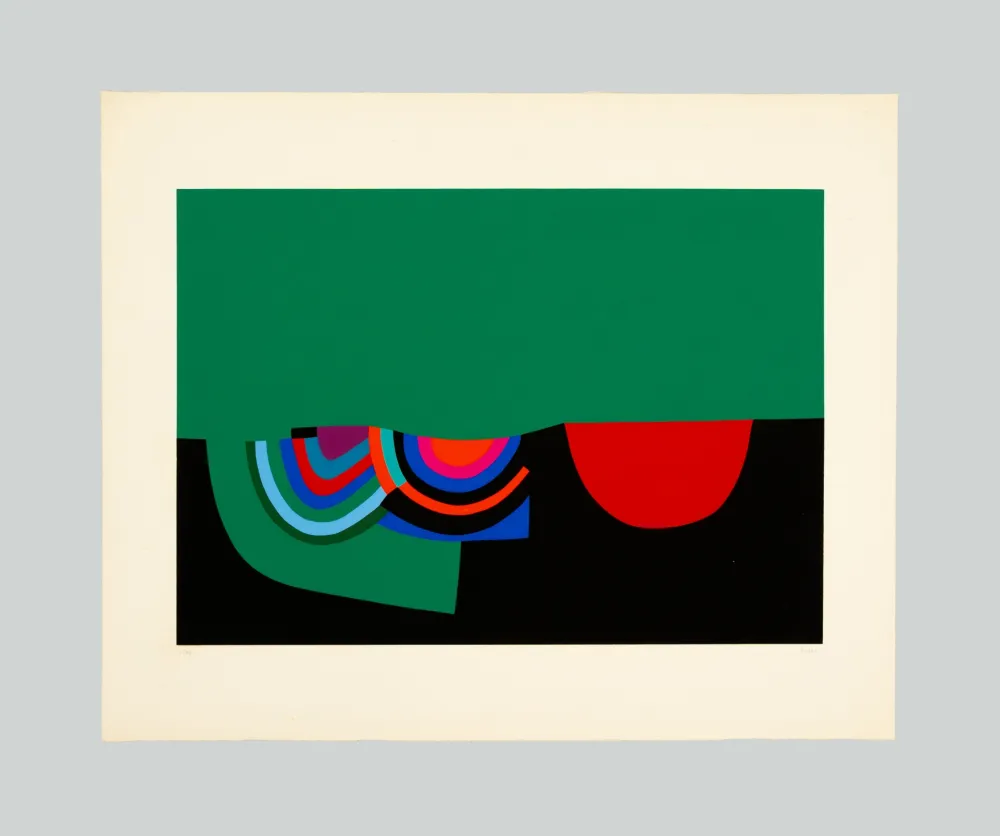 Сериграфия Burri - Serigrafia 2-A