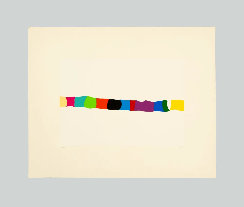 Сериграфия Burri - Serigrafia 2-C