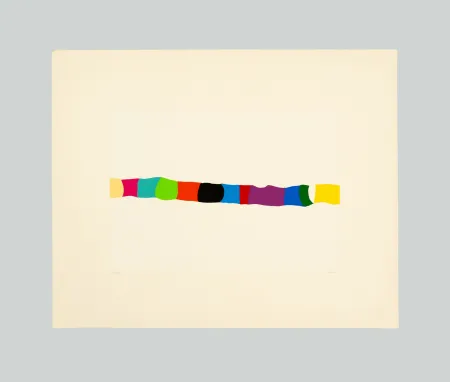 Сериграфия Burri - Serigrafia 2-C