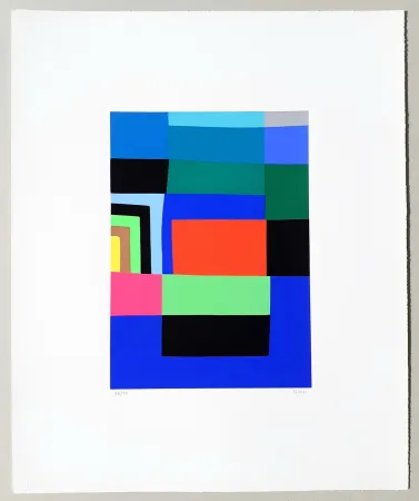 Сериграфия Burri - Serigrafia 3