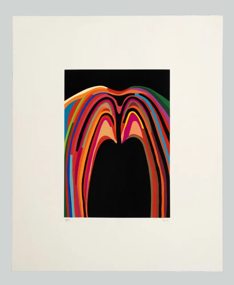 Сериграфия Burri - Serigrafia 3-B