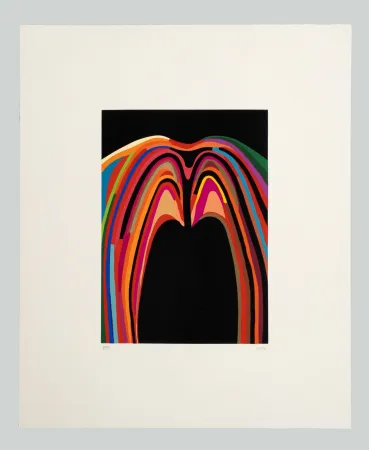 Сериграфия Burri - Serigrafia 3-B