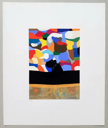 Сериграфия Burri - Serigrafia 3-D