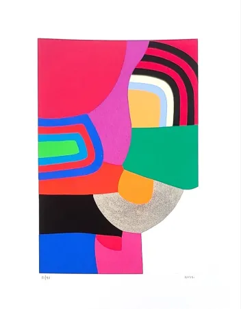 Сериграфия Burri - Serigrafia 4