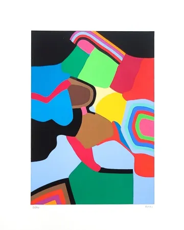 Сериграфия Burri - Serigrafia 5