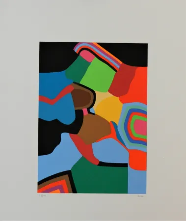 Сериграфия Burri - Serigrafia 5