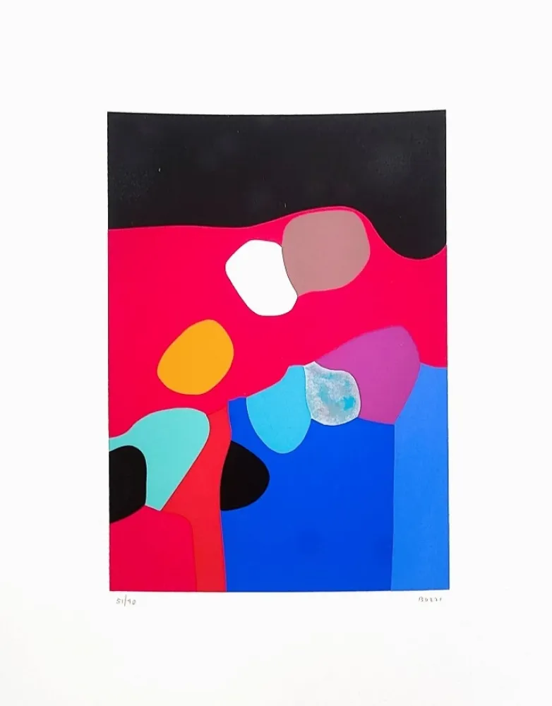 Сериграфия Burri - Serigrafia 6