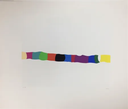 Сериграфия Burri - Trittico C - 2