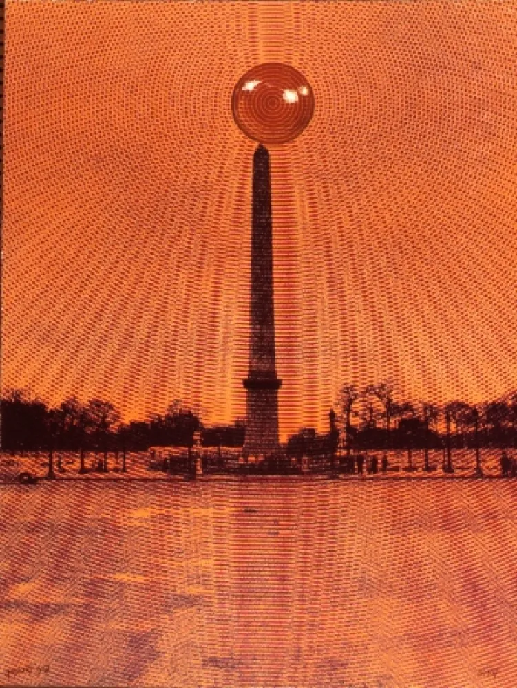 Литография Bury - AFF AVT N°126