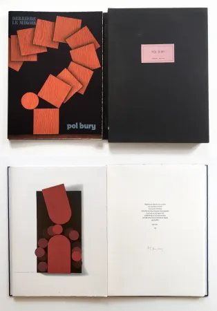 Иллюстрированная Книга Bury - Derrière le Miroir n° 228. POL BURY. Mars 1978. TIRAGE DE LUXE SIGNÉ.