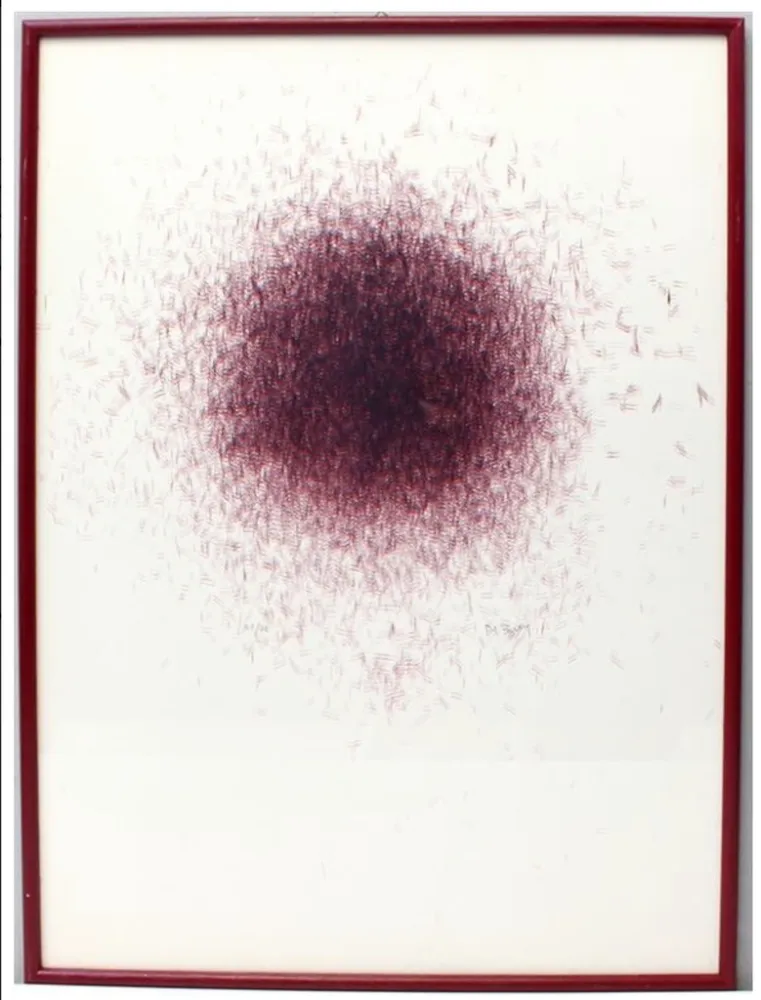 Литография Bury - Deux Traits II