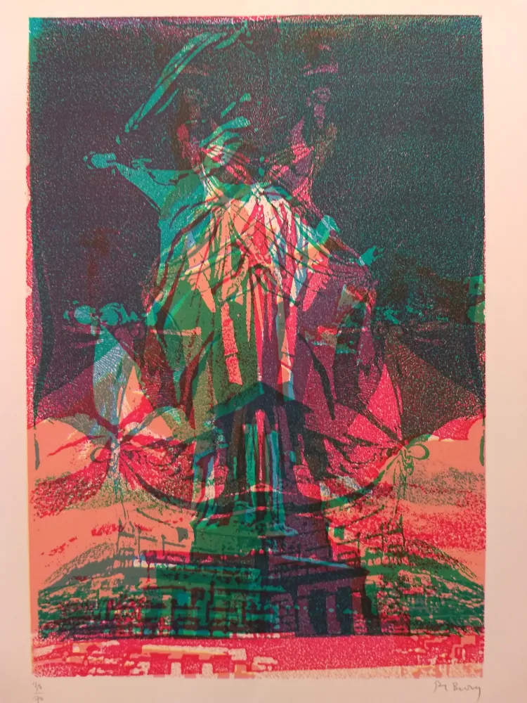 Литография Bury - Liberty