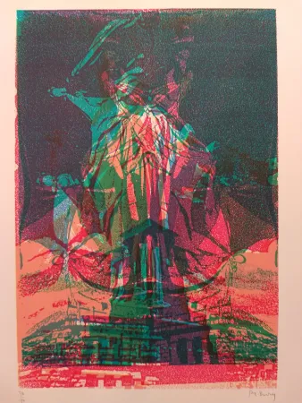 Литография Bury - Liberty
